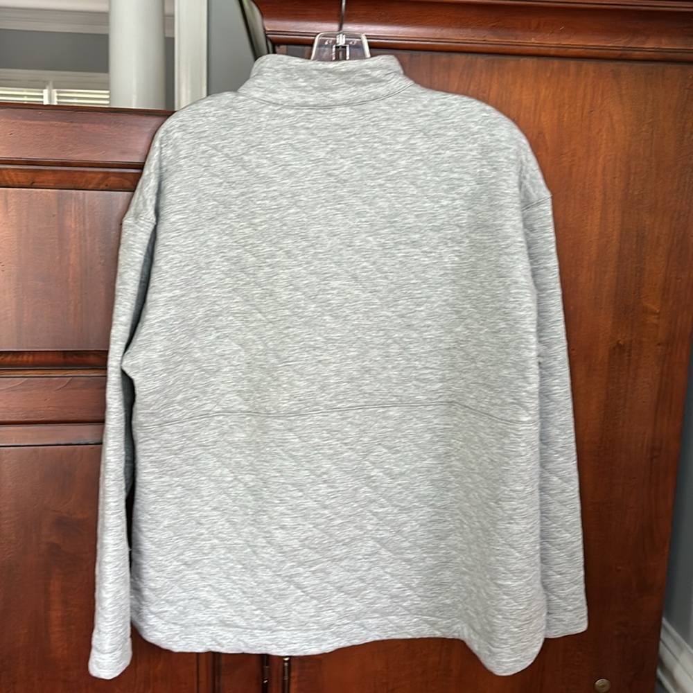 NWT Eddie Bauer Relaxed Fit Quilted Pullover - Picture 2 of 13